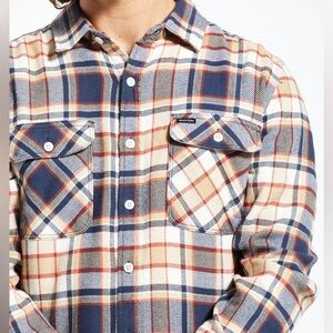 Brixton Red and Blue Plaid Shirt